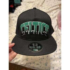 Boston Celtics SnapBack Hat Osfm Black And Green